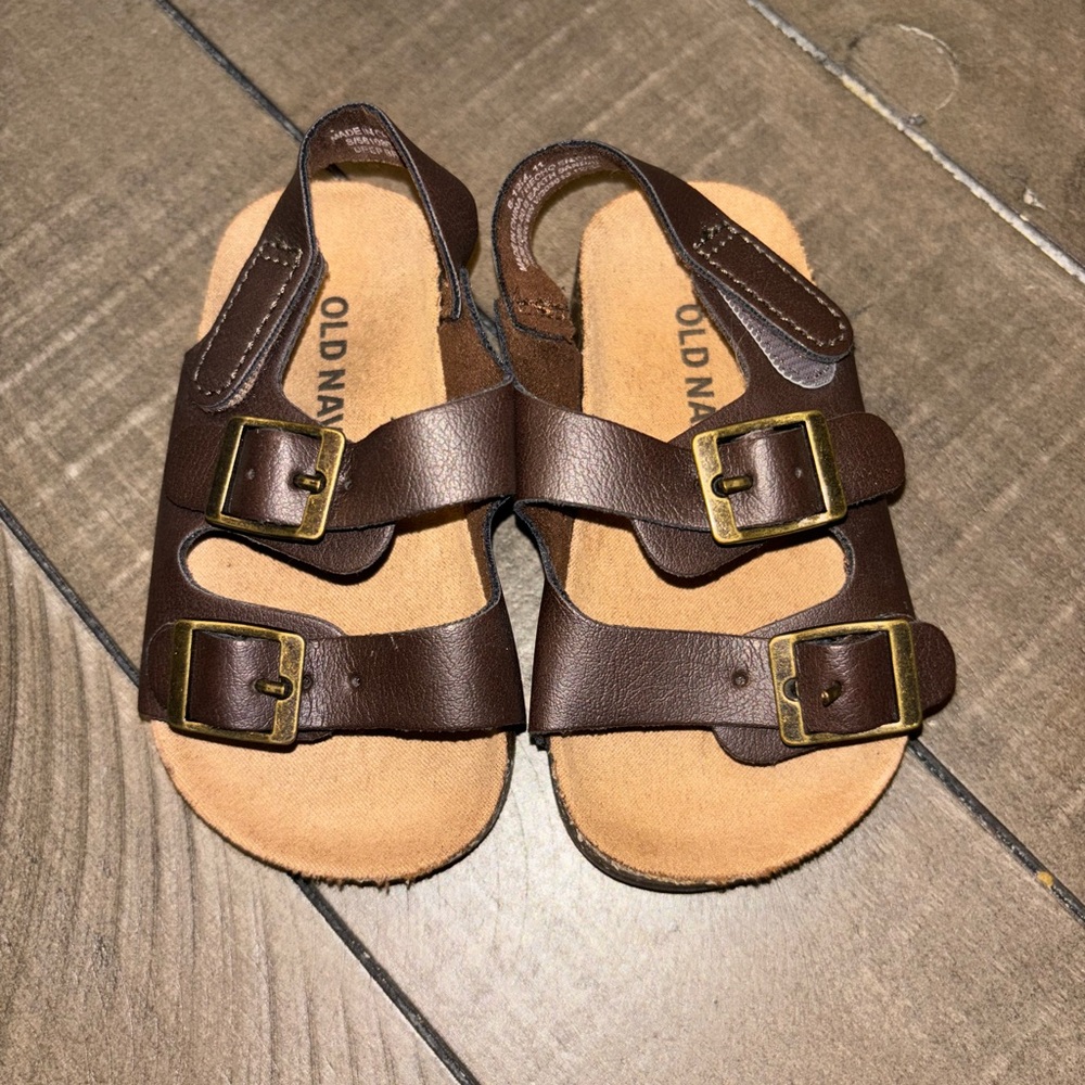 Old Navy Brown Baby Sandals